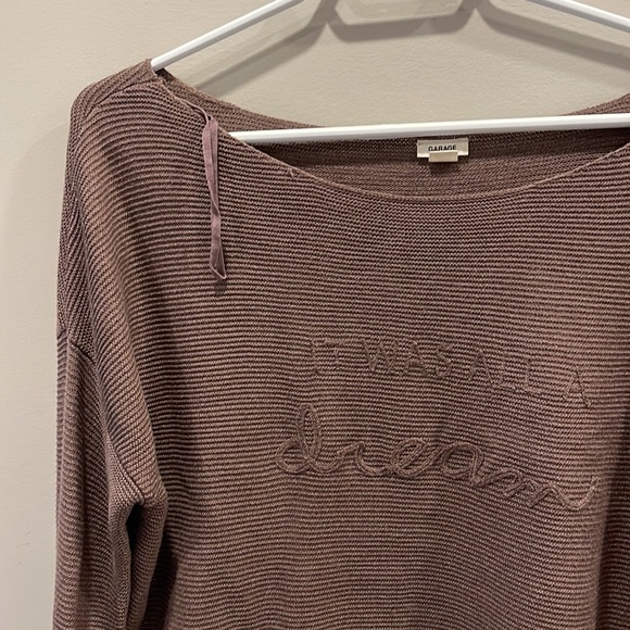 Thin knit garage sweater - Picture 3 of 4